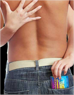 Jeans Pack condoms